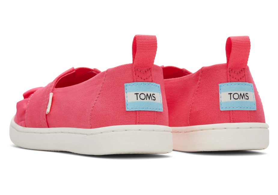 Toms Gençlik Alpargata Fırfır Ahududu