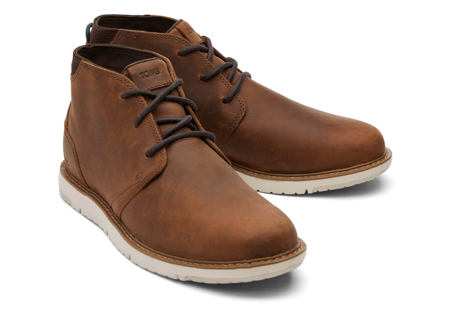 Toms Navi Bot Suya Dayanıklı Topaz Kahverengi