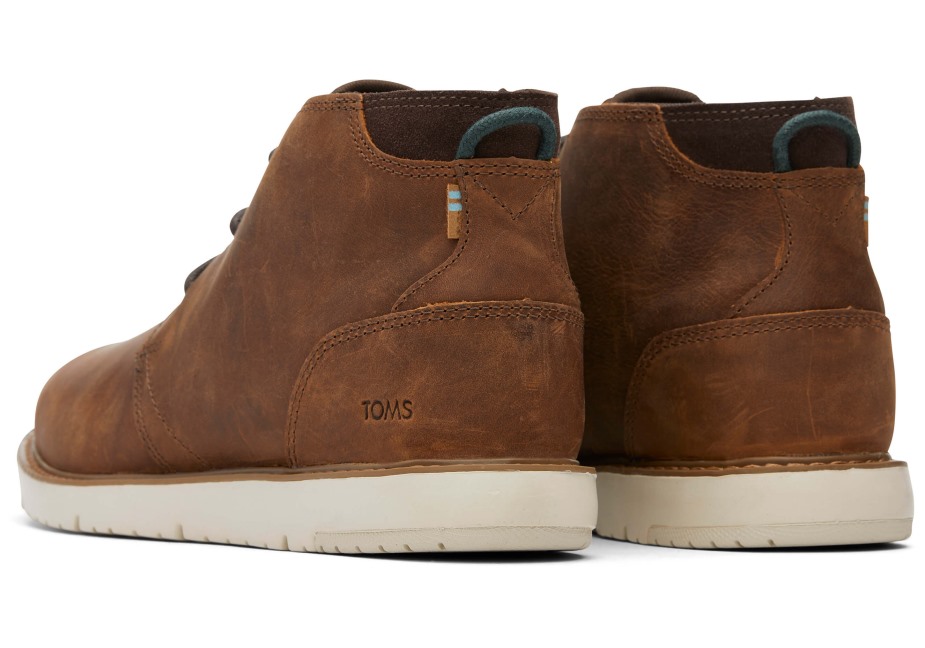 Toms Navi Bot Suya Dayanıklı Topaz Kahverengi