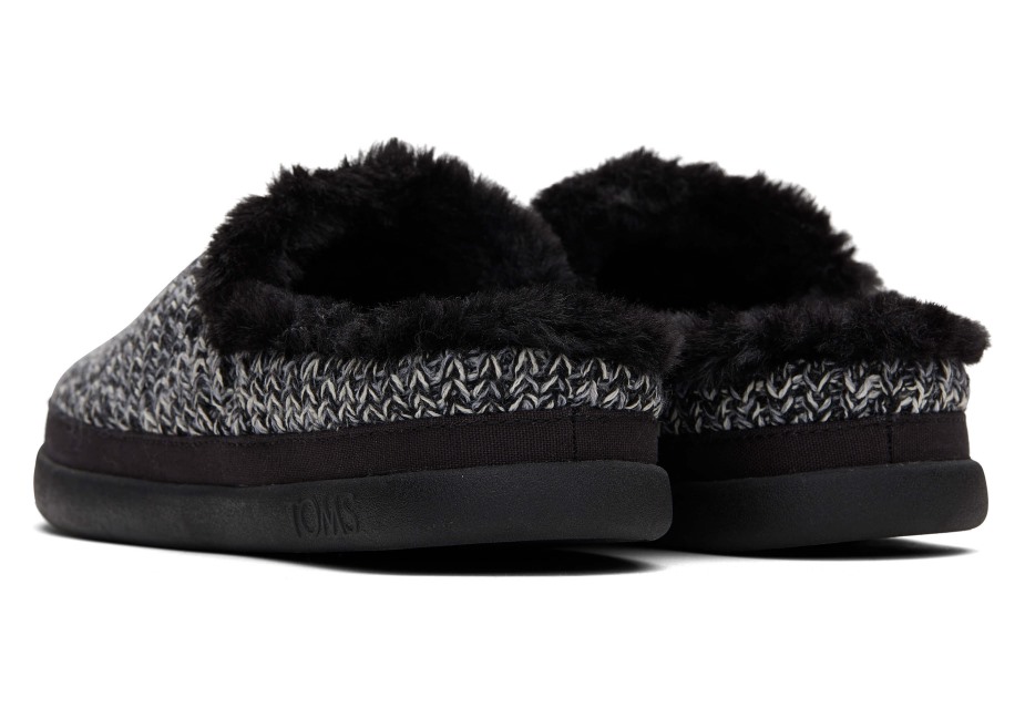 Toms Adaçayı Terlik Siyah çoklu