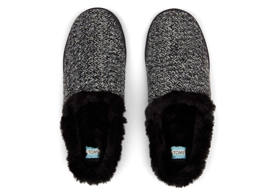 Toms Adaçayı Terlik Siyah çoklu