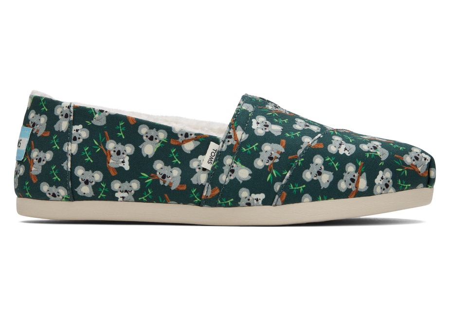 Toms Alpargata Koala Ormanı Yeşil
