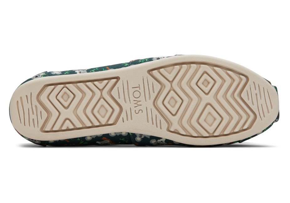 Toms Alpargata Koala Ormanı Yeşil