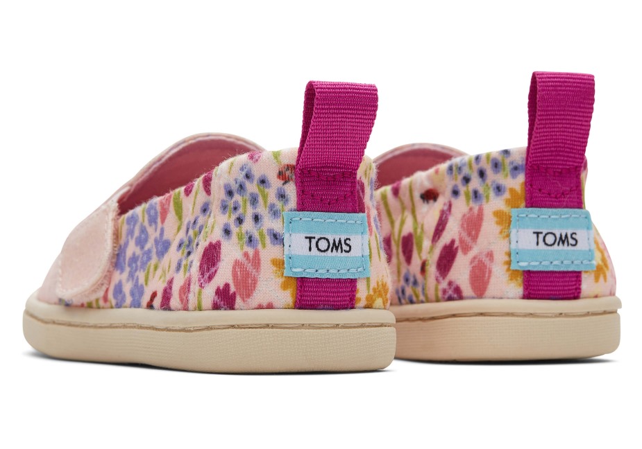 Toms Pembe çiçek Alpargata Pembe Alanlar