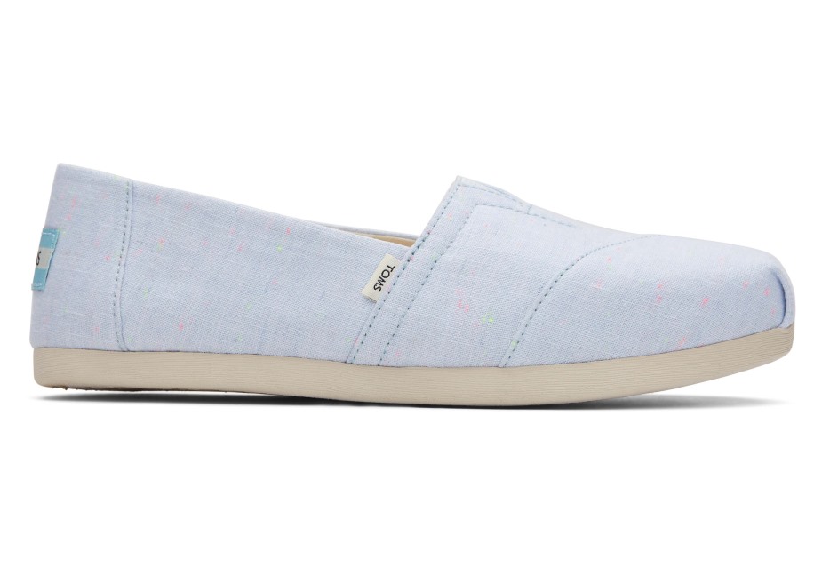 Toms Keten Alpargata Açık Mavi