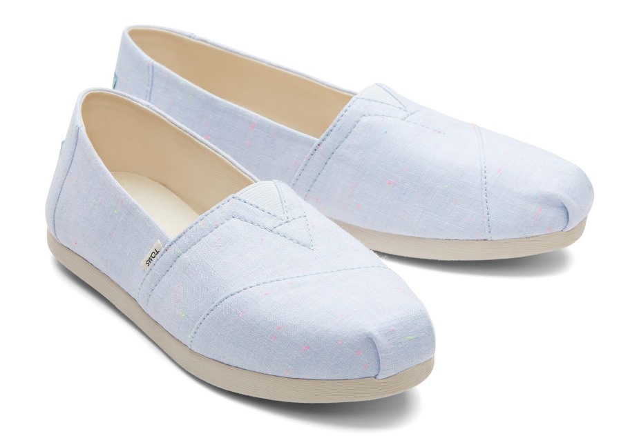 Toms Keten Alpargata Açık Mavi