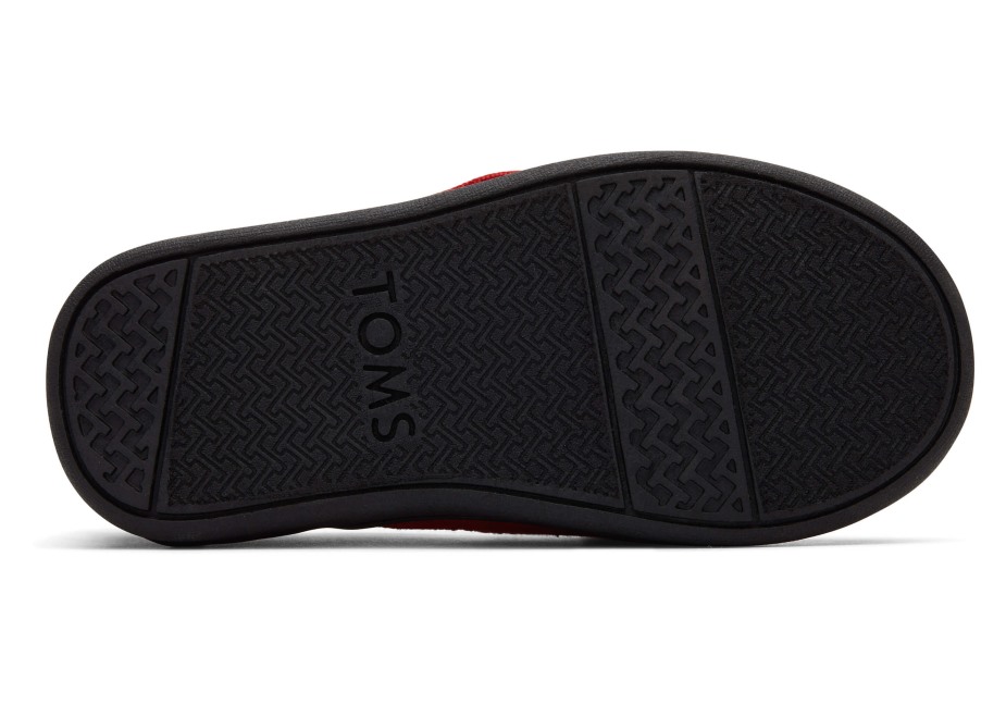 Toms Uğur Böceği Lav Kırmızısı Espadril