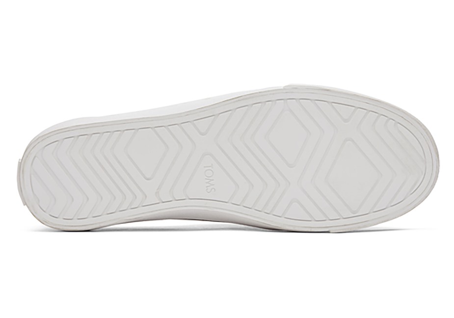 Toms Fenix Repreve Siyah Sıkıntılı Yıkanmış Tuval