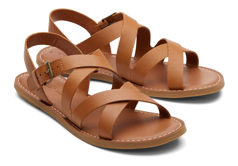 Toms Sicilya Sandalet Kahverengi