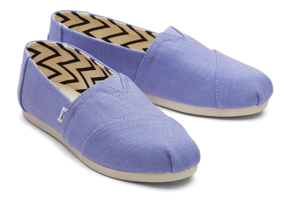 Toms Alpargata Miras Tuval Iris Mor