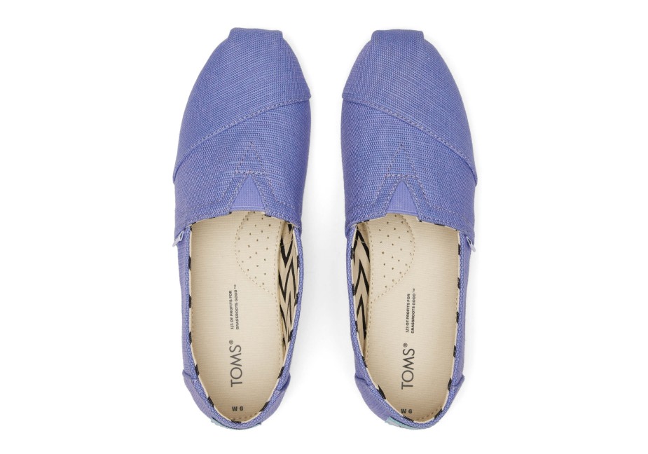 Toms Alpargata Miras Tuval Iris Mor