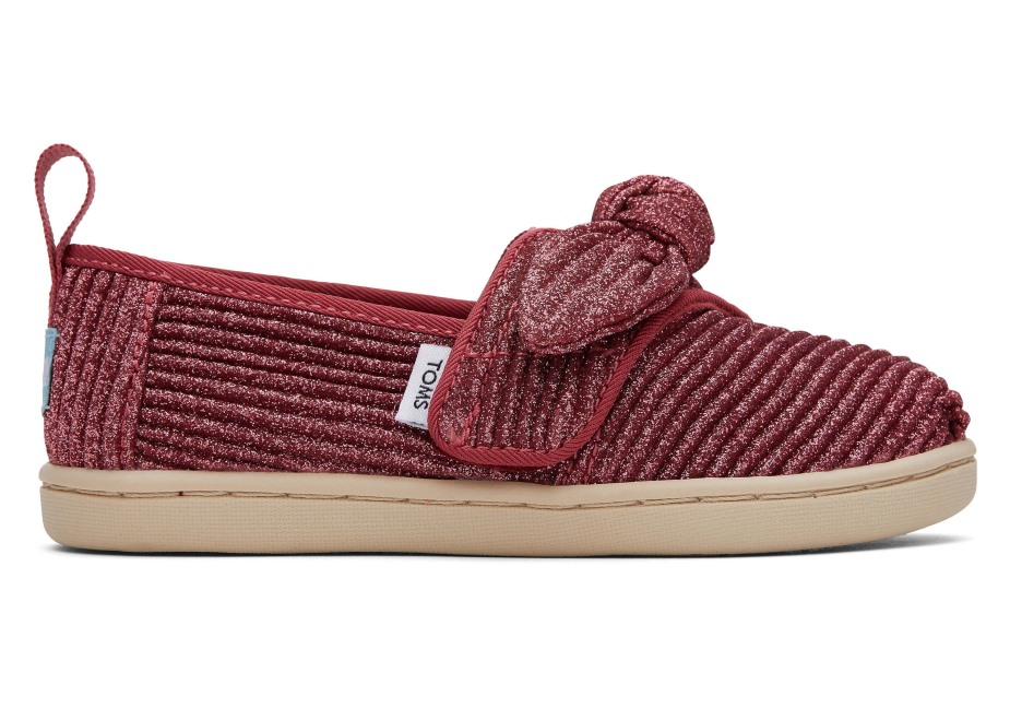 Toms Minik Alpargata Pırıltı Koyu Gül