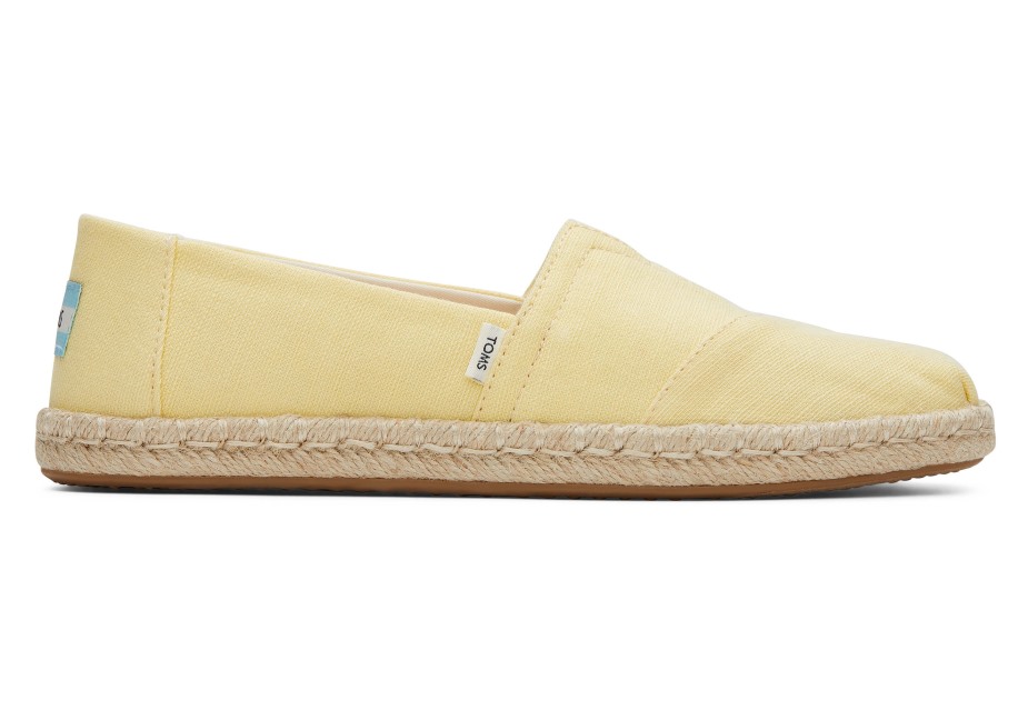 Toms Espadrille Espadril Sarı