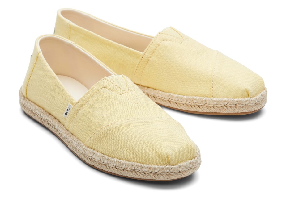 Toms Espadrille Espadril Sarı
