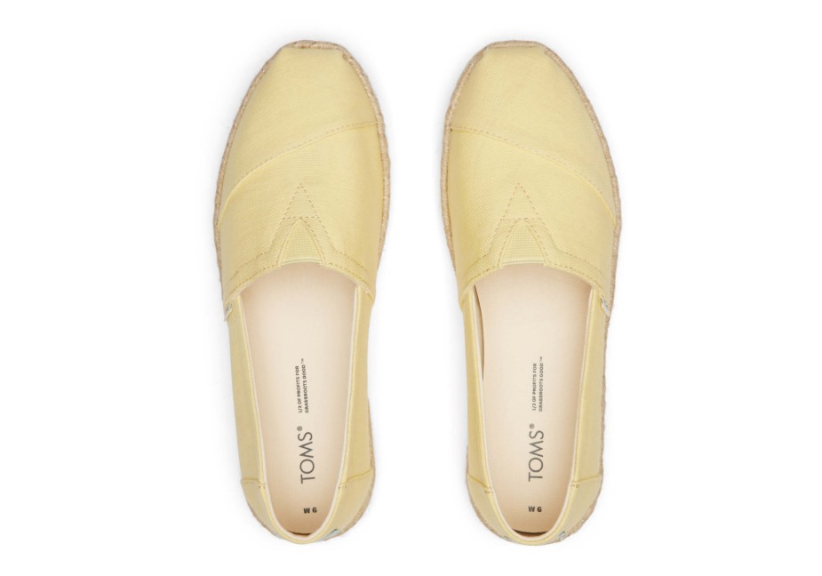 Toms Espadrille Espadril Sarı