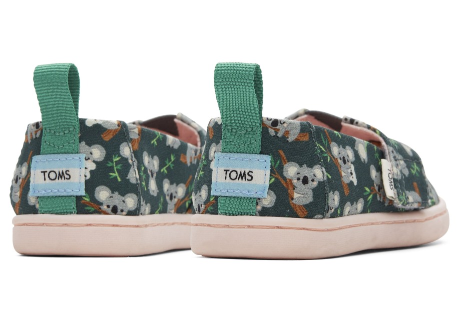 Toms Minik Alpargata Koala Ormanı Yeşil