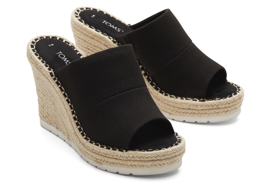 Toms Monica Katır Kama Topuk Siyah