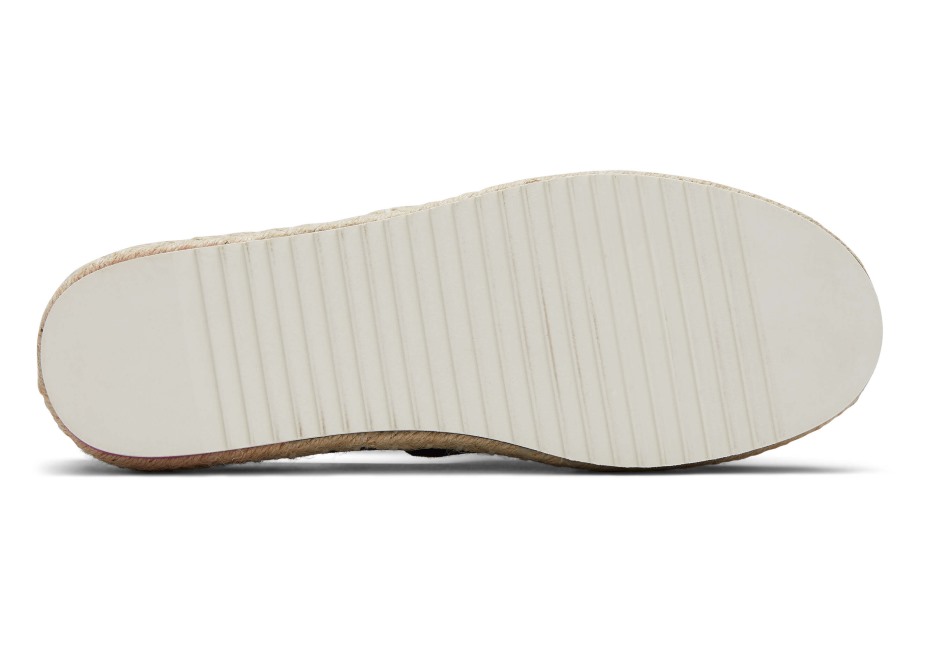 Toms Platformu Alpargata Siyah