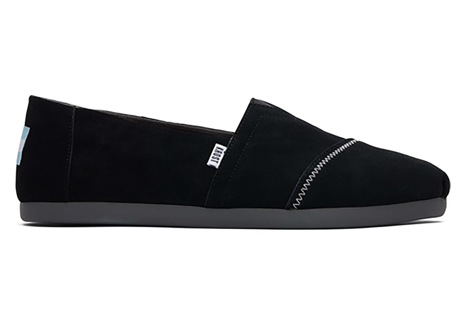 Toms Toms X Krost Alpargata Süet Siyah