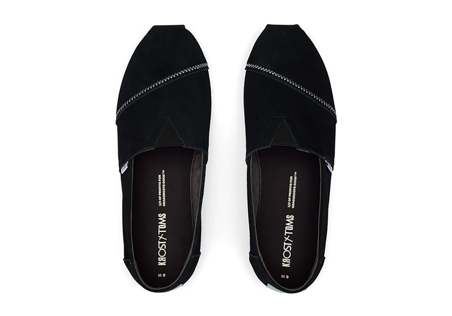 Toms Toms X Krost Alpargata Süet Siyah