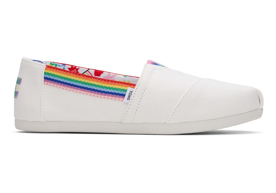 Toms Birlik Gurur Alpargata çoklu Gökkuşağı