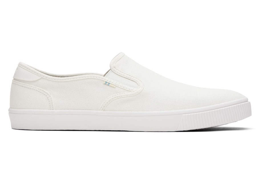Beyaz üzerine Toms Baja Slip