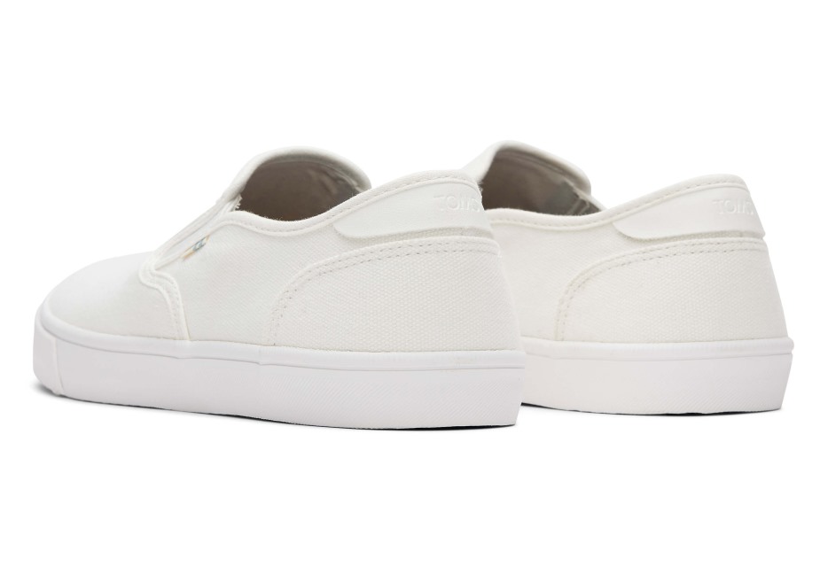Beyaz üzerine Toms Baja Slip
