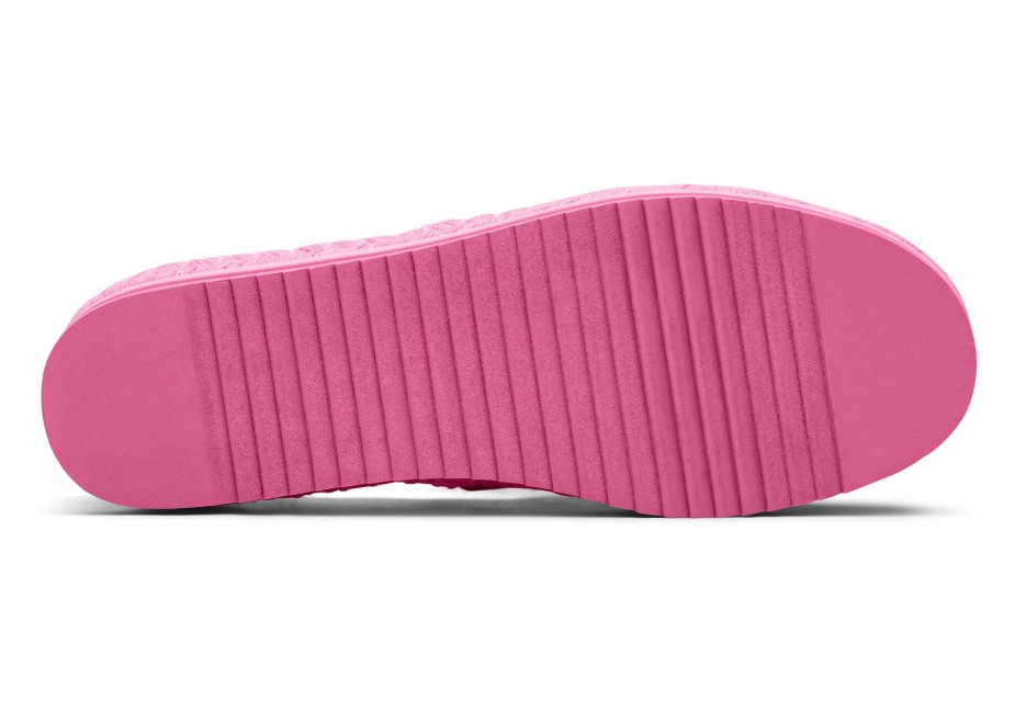 Toms Alpargata Yüksek Platform Siyah