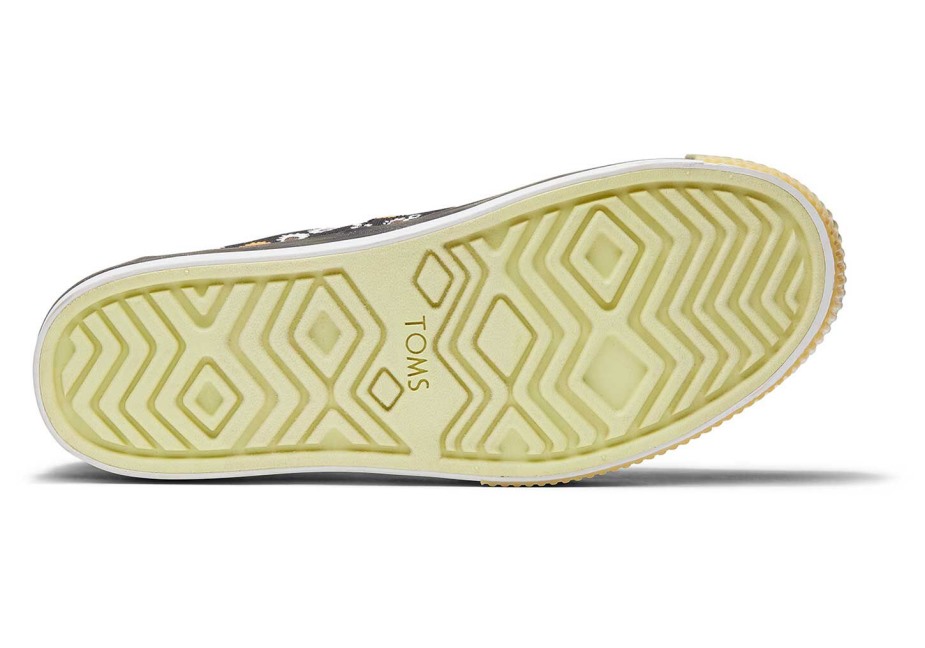 Toms Alpargata Boardwalk Beyaz üzerine Kayma