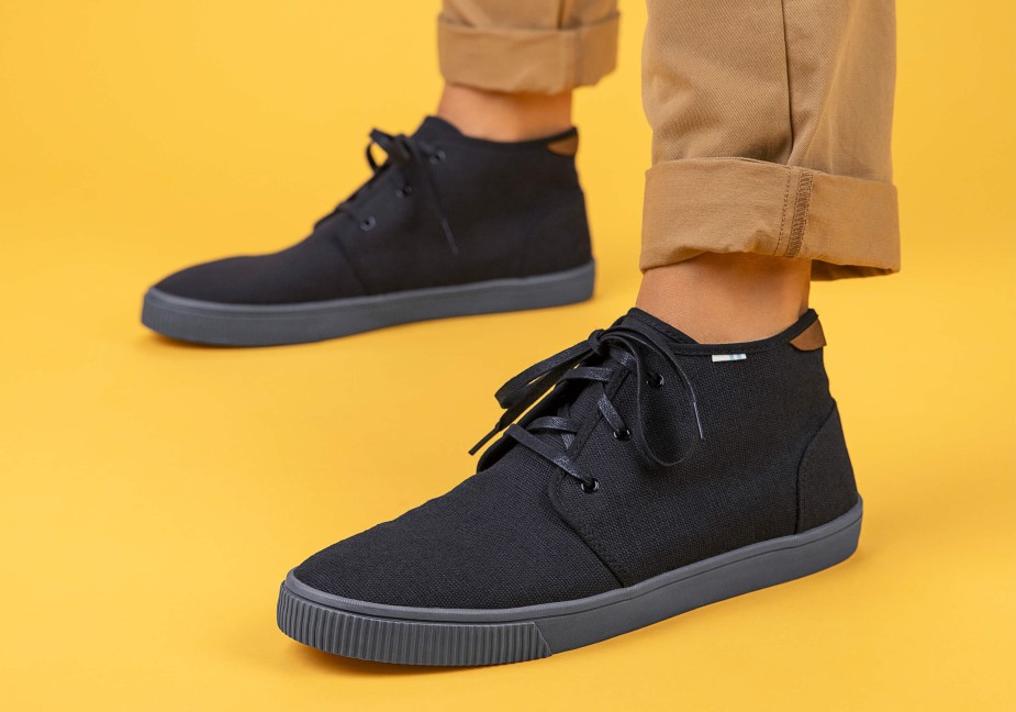 Toms Carlo Orta Spor Ayakkabı Siyah