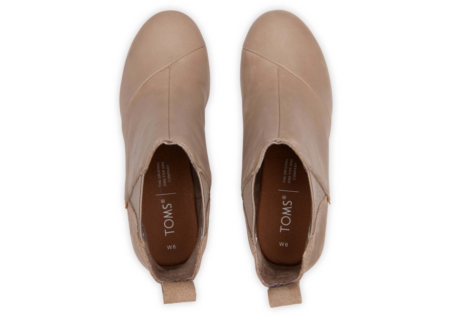 Toms Kelsey Bootie Taupe Gri