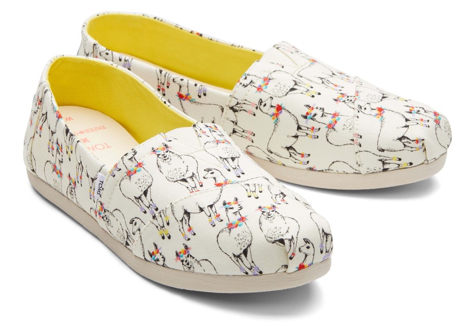 Toms Alpargata Kağıt Kaynağı Fildişi
