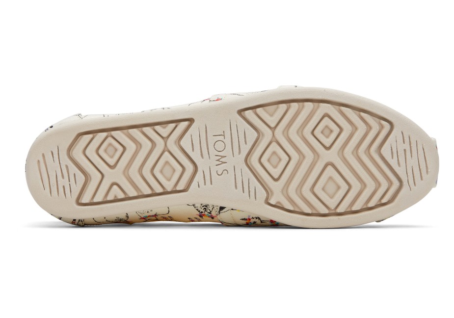 Toms Alpargata Kağıt Kaynağı Fildişi