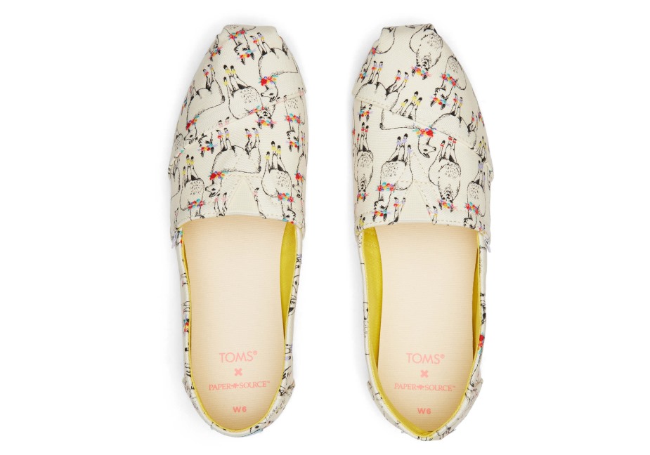 Toms Alpargata Kağıt Kaynağı Fildişi
