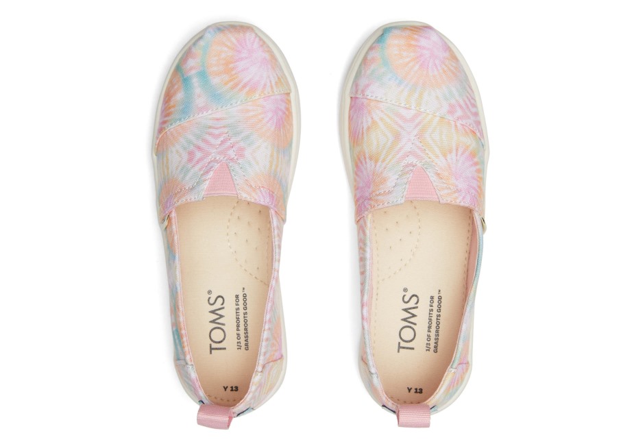 Toms Gençlik Alpargata Batik Pembe Batik