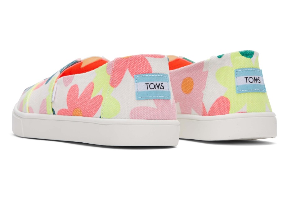 çiçekli Toms Alpargata çanak Taban Astarı