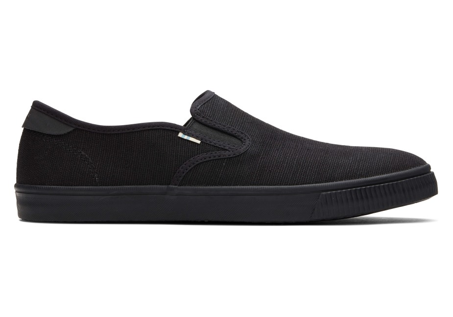 Toms Baja Siyah Slip