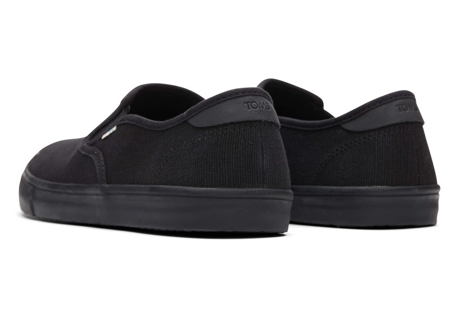 Toms Baja Siyah Slip