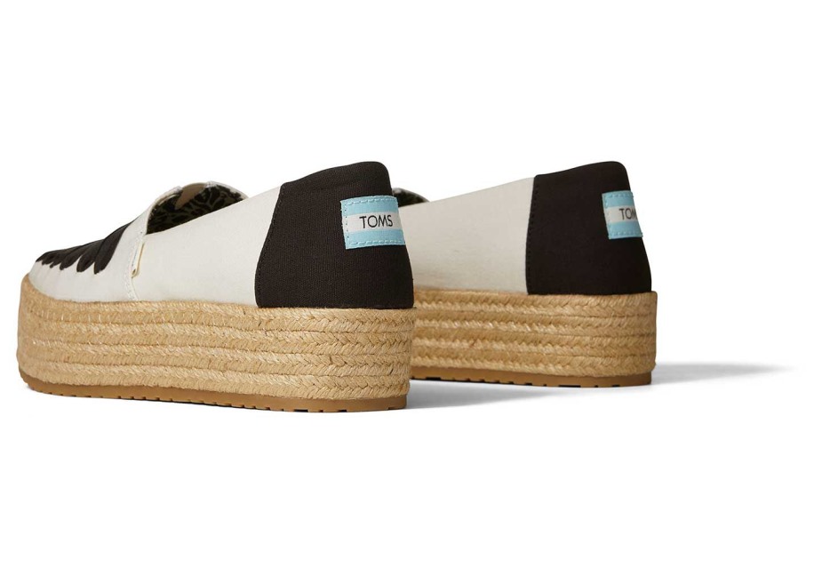 Toms Valencia Platform Espadril Doğal