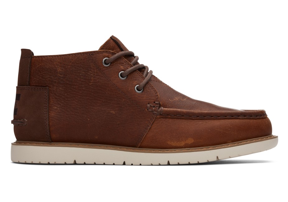 Toms Chukka çizme Suya Dayanıklı Fıstık Kahvesi
