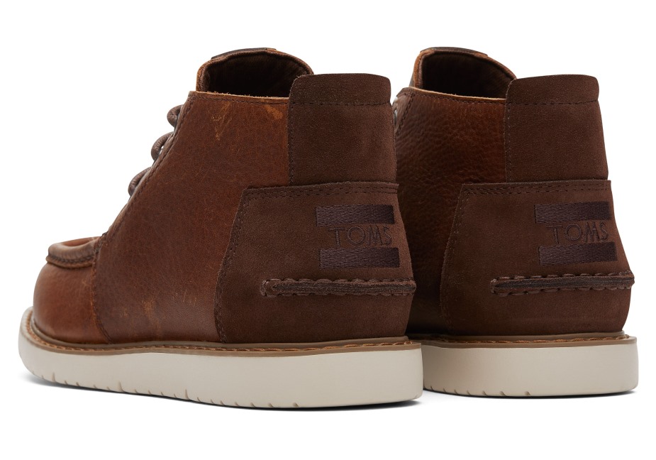 Toms Chukka çizme Suya Dayanıklı Fıstık Kahvesi