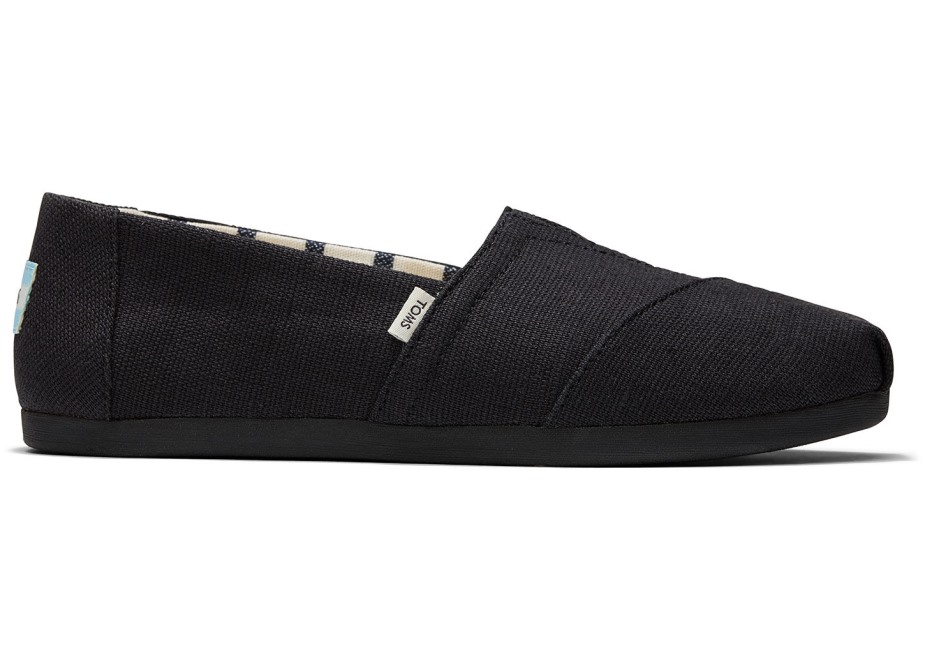 Toms Miras Alpargata Siyah üzerine Siyah