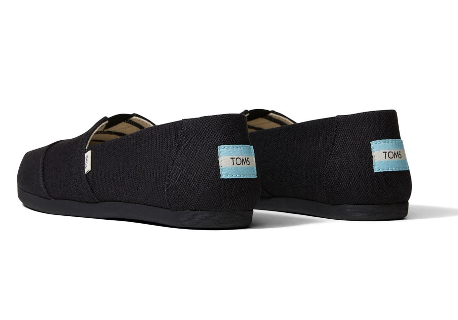 Toms Miras Alpargata Siyah üzerine Siyah