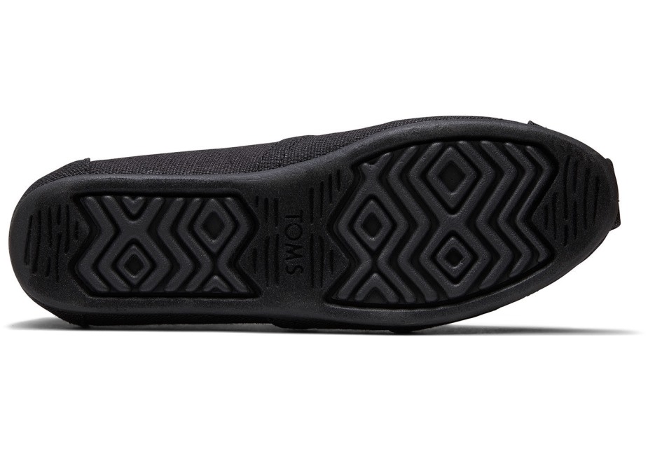 Toms Miras Alpargata Siyah üzerine Siyah