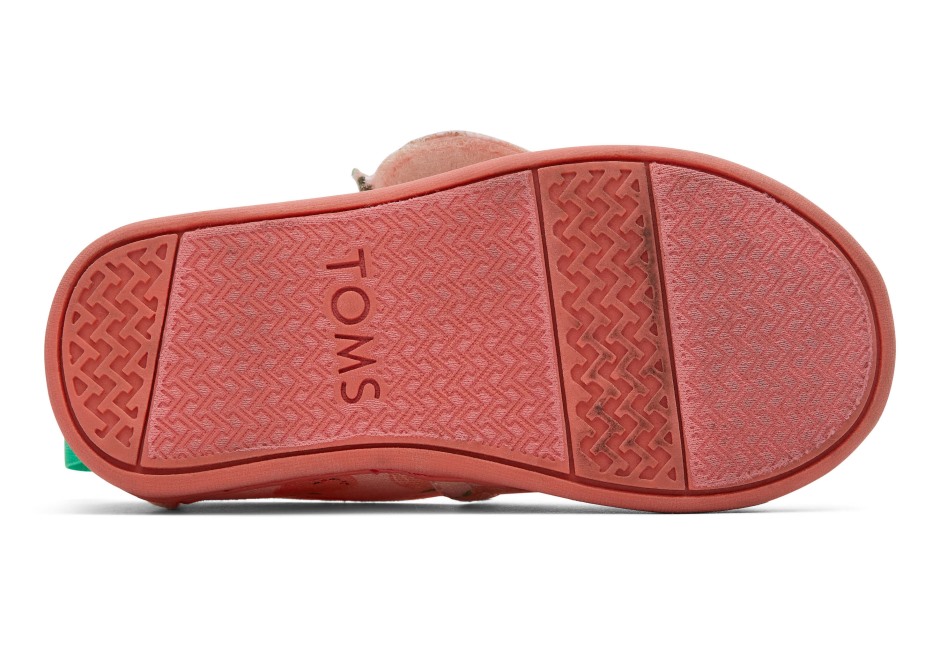 Toms Minik Alpargata Kağıt Kaynağı Pembe Gül