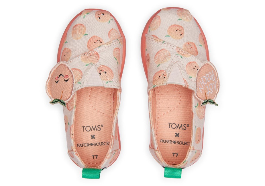 Toms Minik Alpargata Kağıt Kaynağı Pembe Gül
