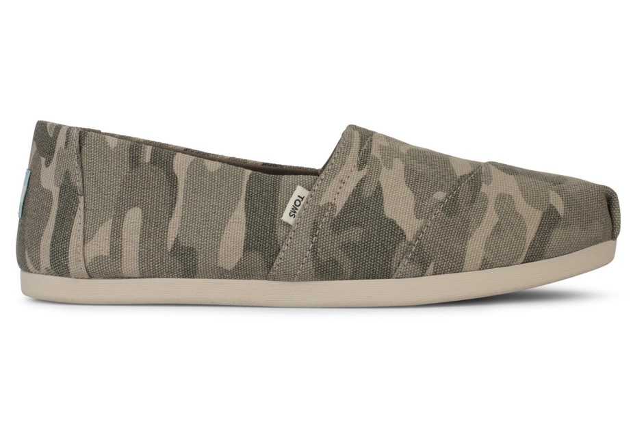 Toms Alpargata Kamuflaj Boz Boz Gri
