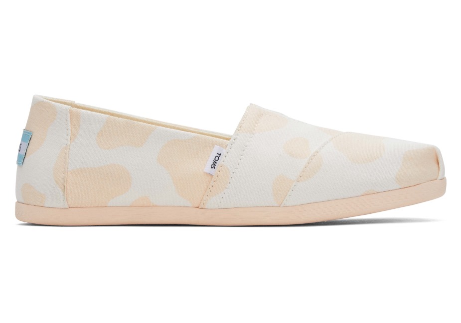 Toms Alpargata Inek Inek Baskı Hafif şeftali