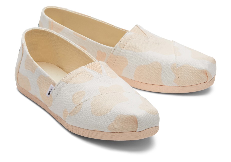 Toms Alpargata Inek Inek Baskı Hafif şeftali