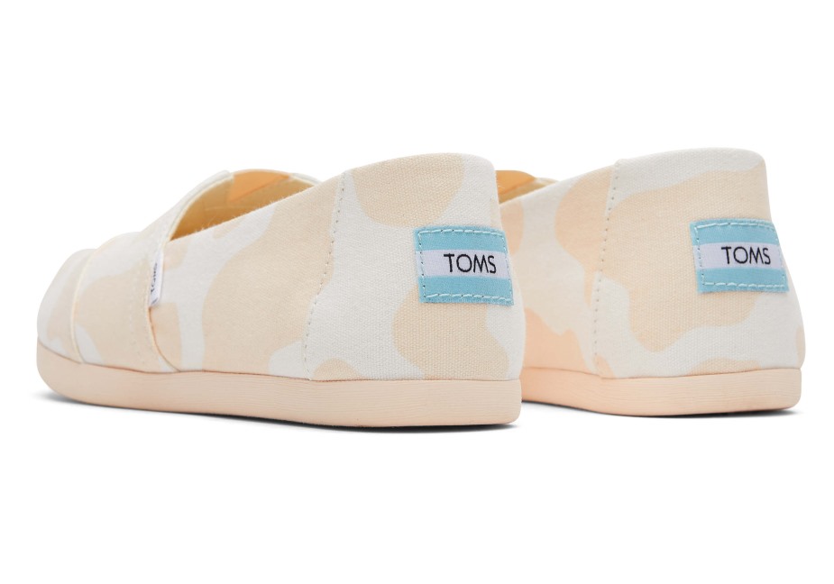Toms Alpargata Inek Inek Baskı Hafif şeftali